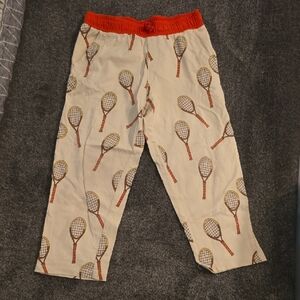 Mini Rodini Tennis Racket Print Pants